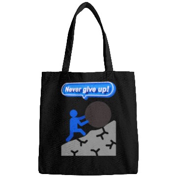 Discover never give up Bags