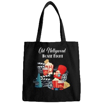Discover Popcorn Vintage Movie Night Bags