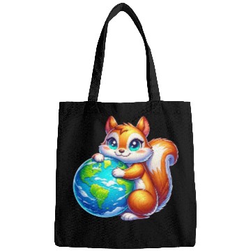 Discover Squirrel for Earth Environmental Nature Bags