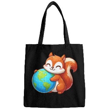 Discover Squirrel for Environmental & Nature Conservation Bags