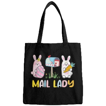 Discover Mail Lady Easter Postal Worker Mail Carrier Bags