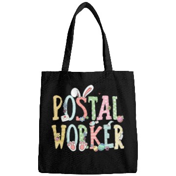 Discover Easter Postal Worker Bunny Egg Postal Worker Life Bags