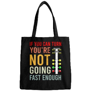 Discover Dragster Saying Race car Driver Skill Drag Racing Bags