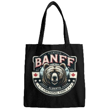 Discover Banff National Park, Alberta Canada grizzly bears Bags