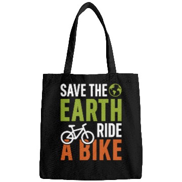 Discover Save The Earth Ride A Bike Bags