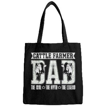 Discover Cattle Farmer Dad The Idol The Myth Cattle Farming Bags