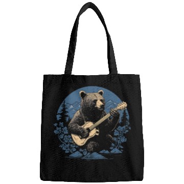 Discover Grizzly Bear Playing Guitar Bags