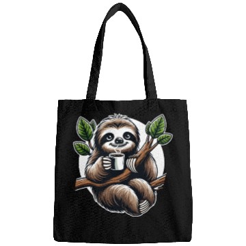 Discover Relaxing Sloth Coffee Lover Fun for a Sloth Bags