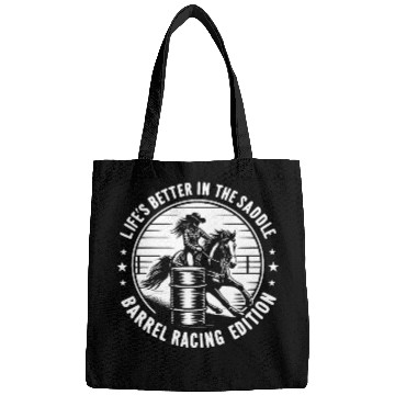 Discover Life's Better in the Saddle Barrel Racing Edition Bags