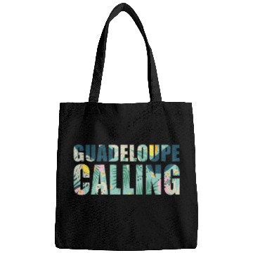 Discover Guadeloupe Calling Tropical Guadeloupe Souvenir Bags