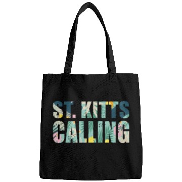 Discover St. Kitts Calling Tropical Vibes Souvenir Bags