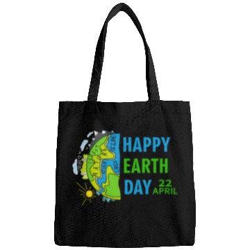 Discover happy earth day april 22 Bags