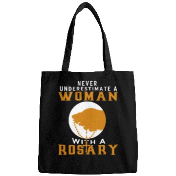 Discover Roman Catholic Rosary Mary Chaplet Women Design Bags