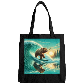 Discover Grizzly bear windsurfing Bags