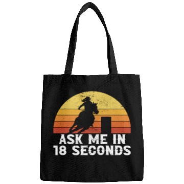 Discover Funny Horse Barrel Racing Barrel Racer Bags