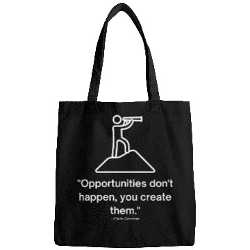 Discover Motivational Quote - Chris Grosser Bags