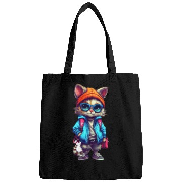 Discover Cute Cat Cartoon Bags