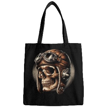 Discover Retro Flight Skull Bags
