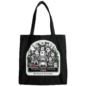 Discover Backyard Possums Cleanup Crew Eco Warriors Bags