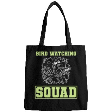 Discover Funny Bird Watcher Ornithologist Bags