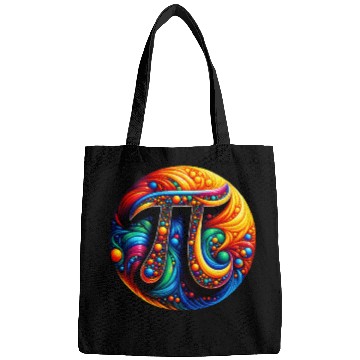Discover Pi Day Nerd Geek Love Math Pi Symbol Kids Men Bags