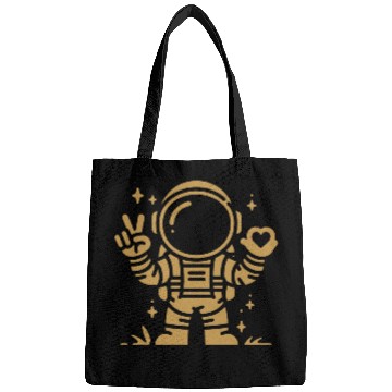 Discover Brown Astronaut is sending love Bags