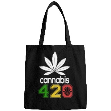 Discover Humorous 420 Authentic Herb Weed Marijuana Design Bags