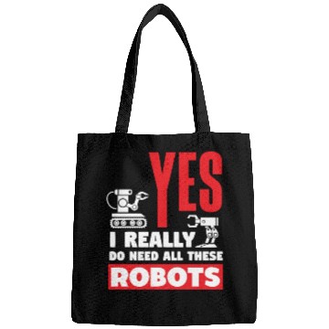 Discover Funny Robotics Robot Engineering Programming Bags