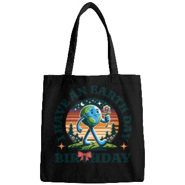 Discover I Have An Earth Day Birthday Nature Earth Day 2025 Bags