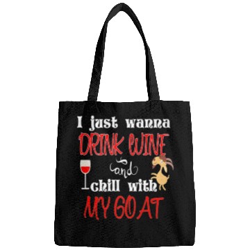 Discover Wine Lover Goat Mom Dad Crazy Goat Farmer Lady Bags