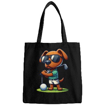 Discover Rhodesian Ridgeback Golfer Golf Course Dog Owner Bags