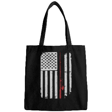 Discover I Love USA Heart Flag Bags