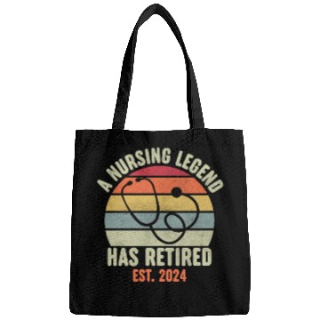 Discover Retired Nurse 2024 Bags, Funny Retired Nurse