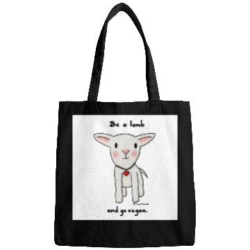 Discover Be a Lamb and Go Vegan Bags