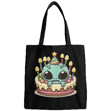 Discover Alien Emerging from Birthday Cake Bags