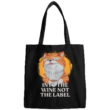 Discover Funny Wine Lover Drinking Champagne Bags