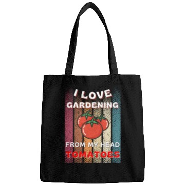 Discover Vegetable Gardener, Gardening, Funny Pun Bags