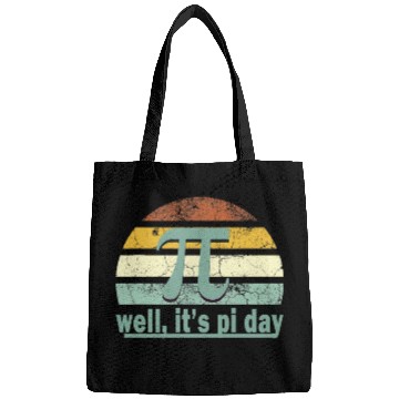 Discover Well It's Pi day Bags