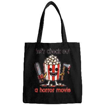 Discover let's check out a horror movie Bags