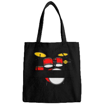 Discover Drum kit name banner logo for drummer Bags