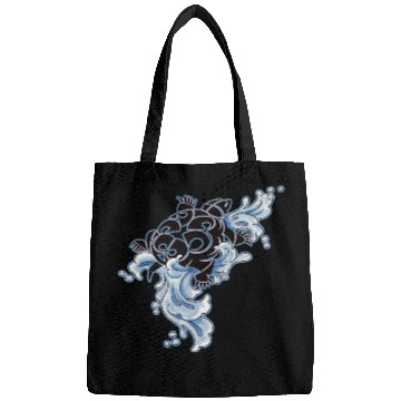 Discover Tribal Turtle Riding Waves - Kids Bags Designs