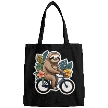 Discover Laid-back Sloth: Serene Bicycle Stroll Bags