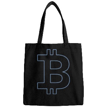 Discover Bitcoin Silhouette Pocket Currency Store Bags