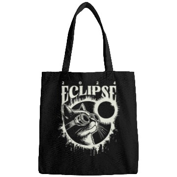 Discover Total Solar Eclipse 2024 Vintage Eclipse Lover Bags