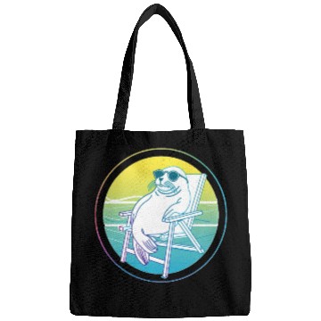 Discover Neon Seal in Beach Chair Bags