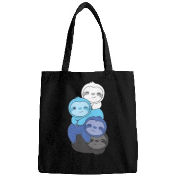 Discover Transmasc Flag Pride Lgbtq Cute Sloth Bags