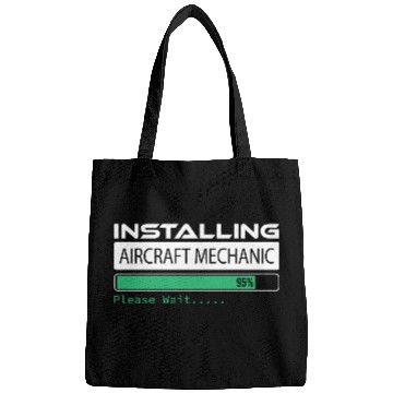 Discover Installing Aircraft Mechanic Please Wait Gift Bags