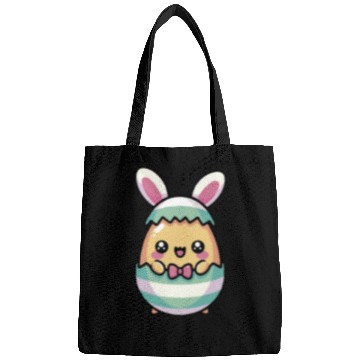 Discover Cute Chibi Easter Bunny in a Egg Bags