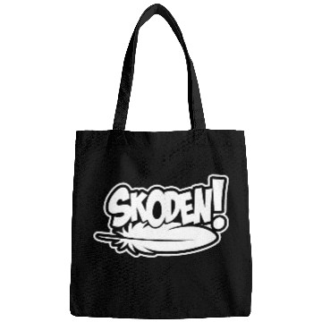 Discover Skoden Native American slang funny rez dog Bags