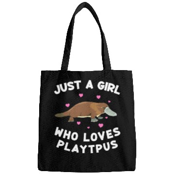 Discover Just a girl who loves platypus funny Platypus Bags